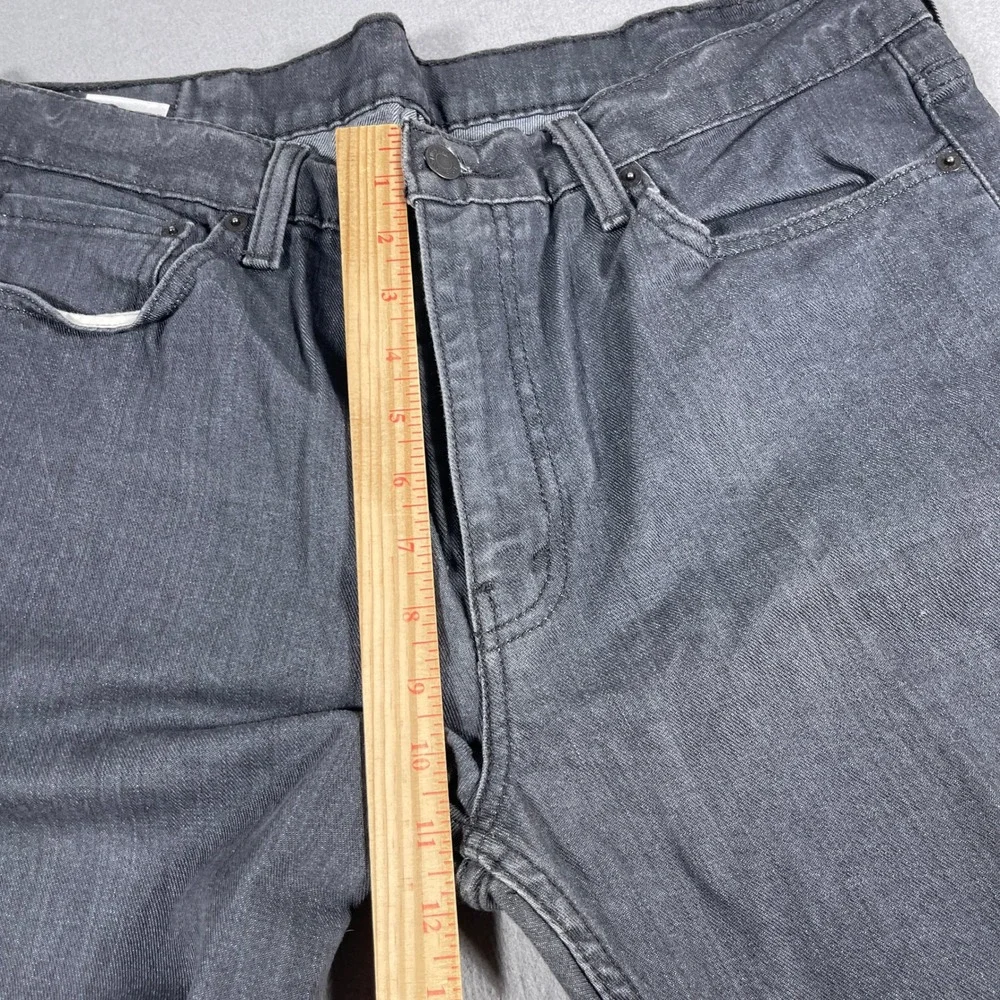 Levi's 511 Slim Fit Jeans Men 38x30 Gray‎ Stretch Denim Modern Casual Fits 36x29
